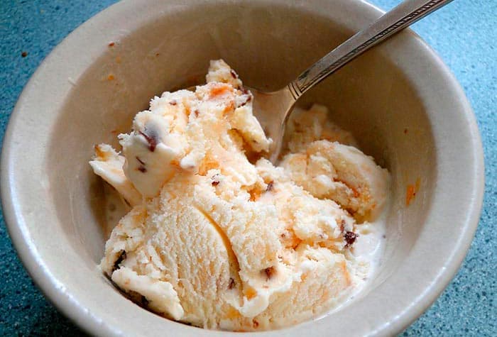 receta de helado de yogurt