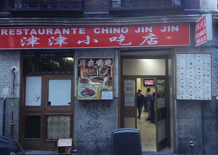 restaurante jin jin madrid