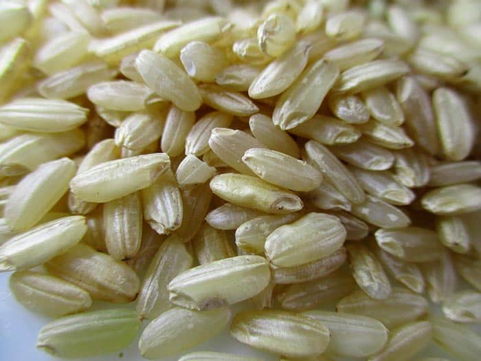 arroz integral casero