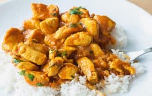 pollo al curry receta