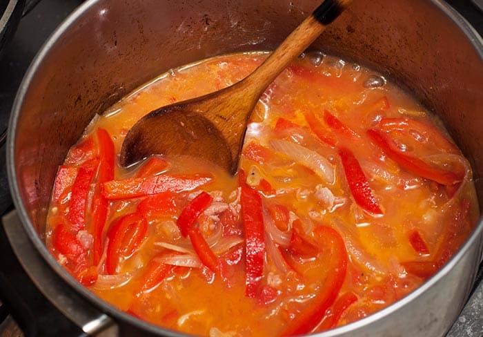 receta salsa chilindron