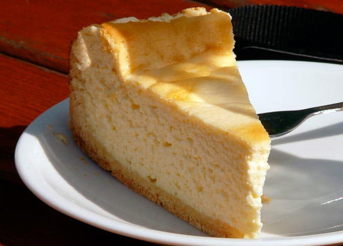 tarta de queso casera
