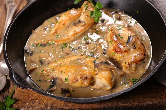 Pollo con champiñones: receta casera fácil - Comedera - Recetas, tips y  consejos para comer mejor.