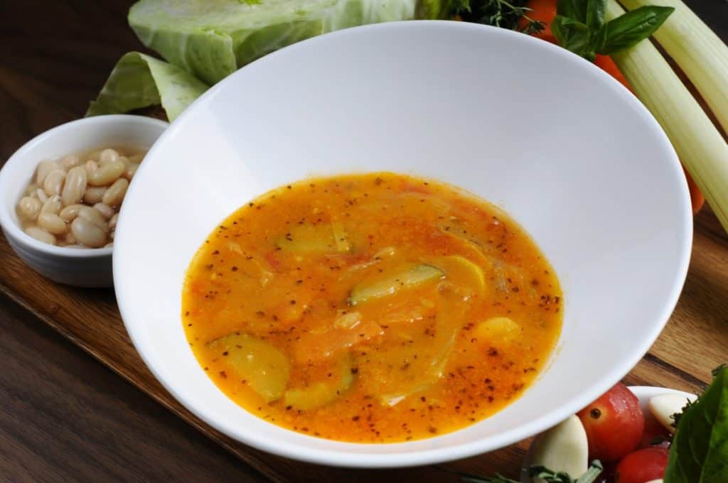 receta de sopa de lima