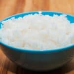 arroz blanco listo para comer