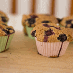 muffins de blueberry