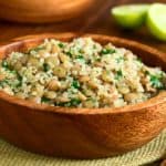 deliciosa ensalada de lentejas con quinoa