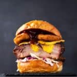 Hamburguesa de costilla, rib burger