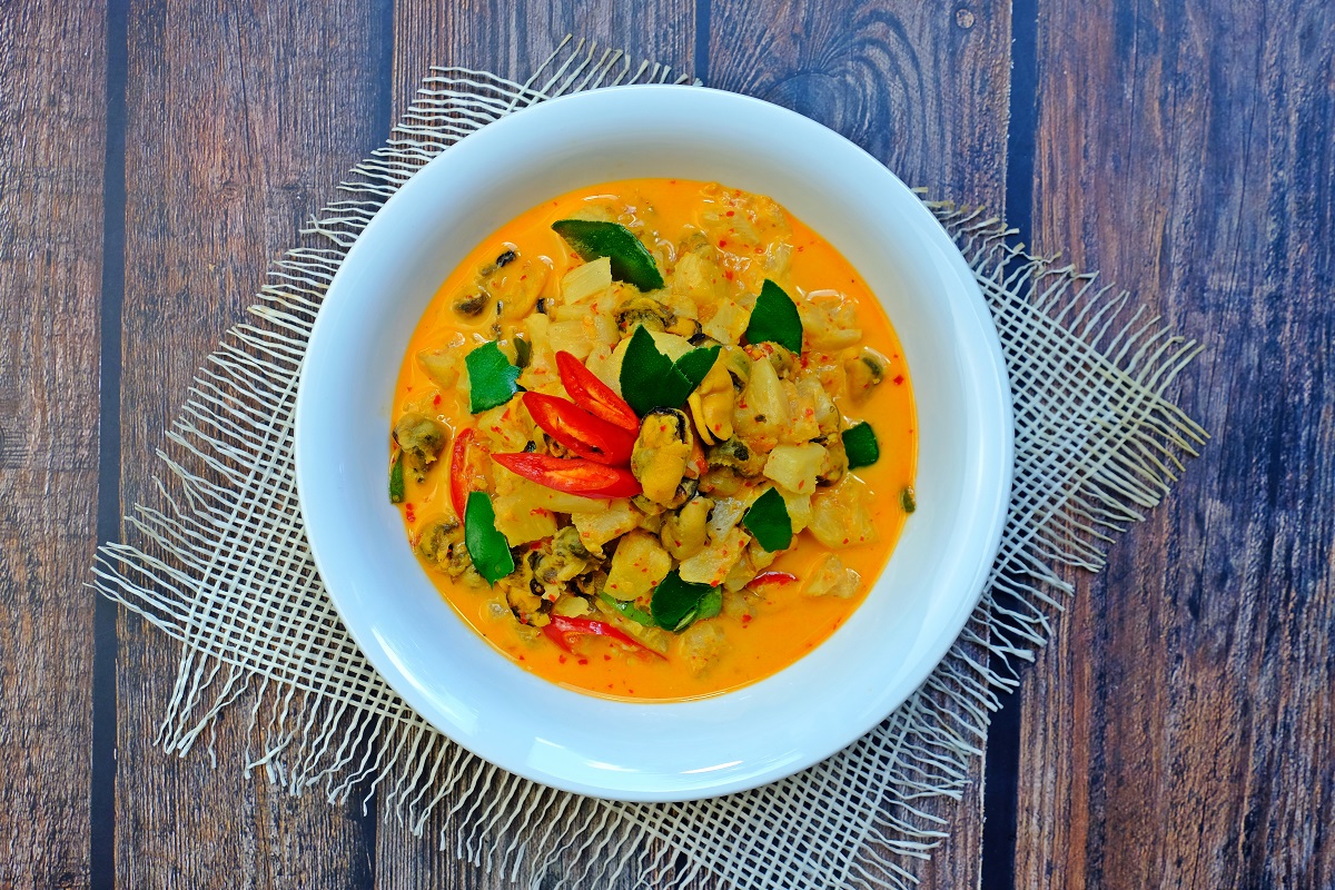 Mejillones al curry