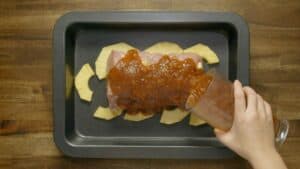 pierna de cerdo en salsa de piña y chipotle 8