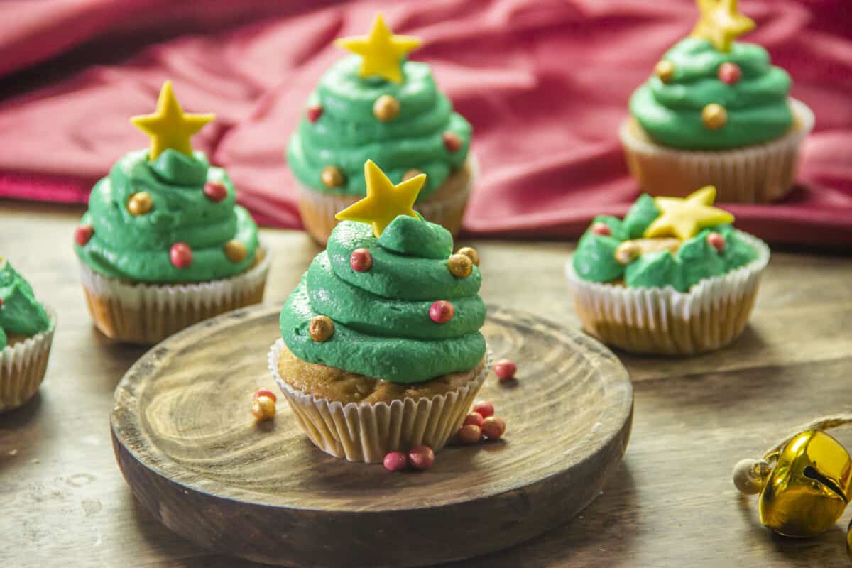 Cómo hacer cupcakes navideños perfectos - Recetas, tips y consejos para comer mejor.