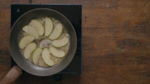 panqueques de manzana