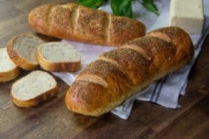 pão de orégano e parmesão