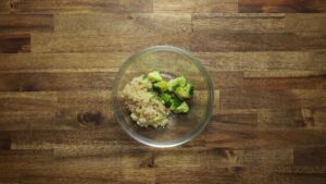 Quesadillas de brócoli y quinoa