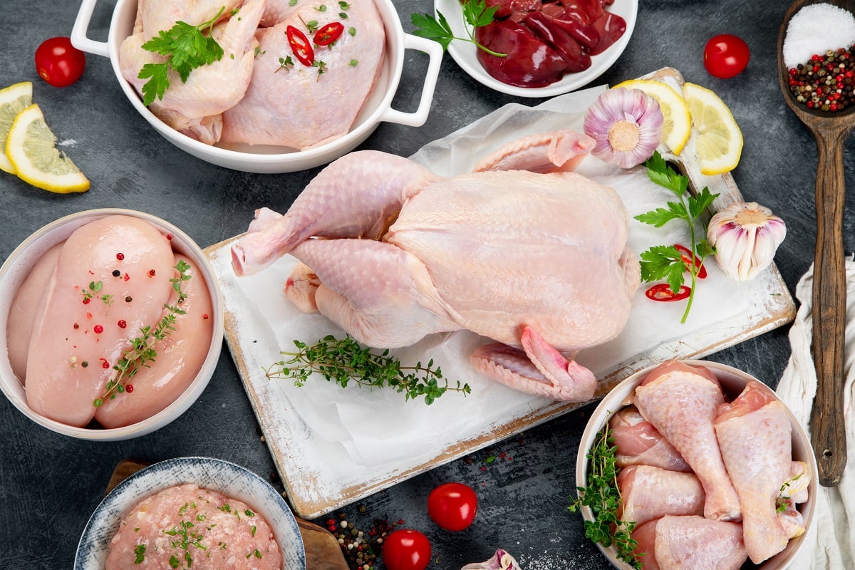 Tipos de corte del pollo y sus mejores usos en la cocina