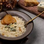 Receta de risotto de peras y gorgonzola