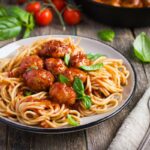 espaguetis con albondigas