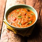 curry de lentejas con verduras