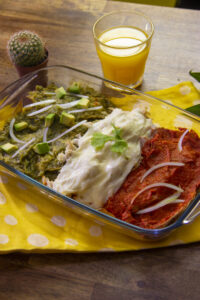 Chilaquiles tricolor