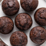 muffins de chocolate