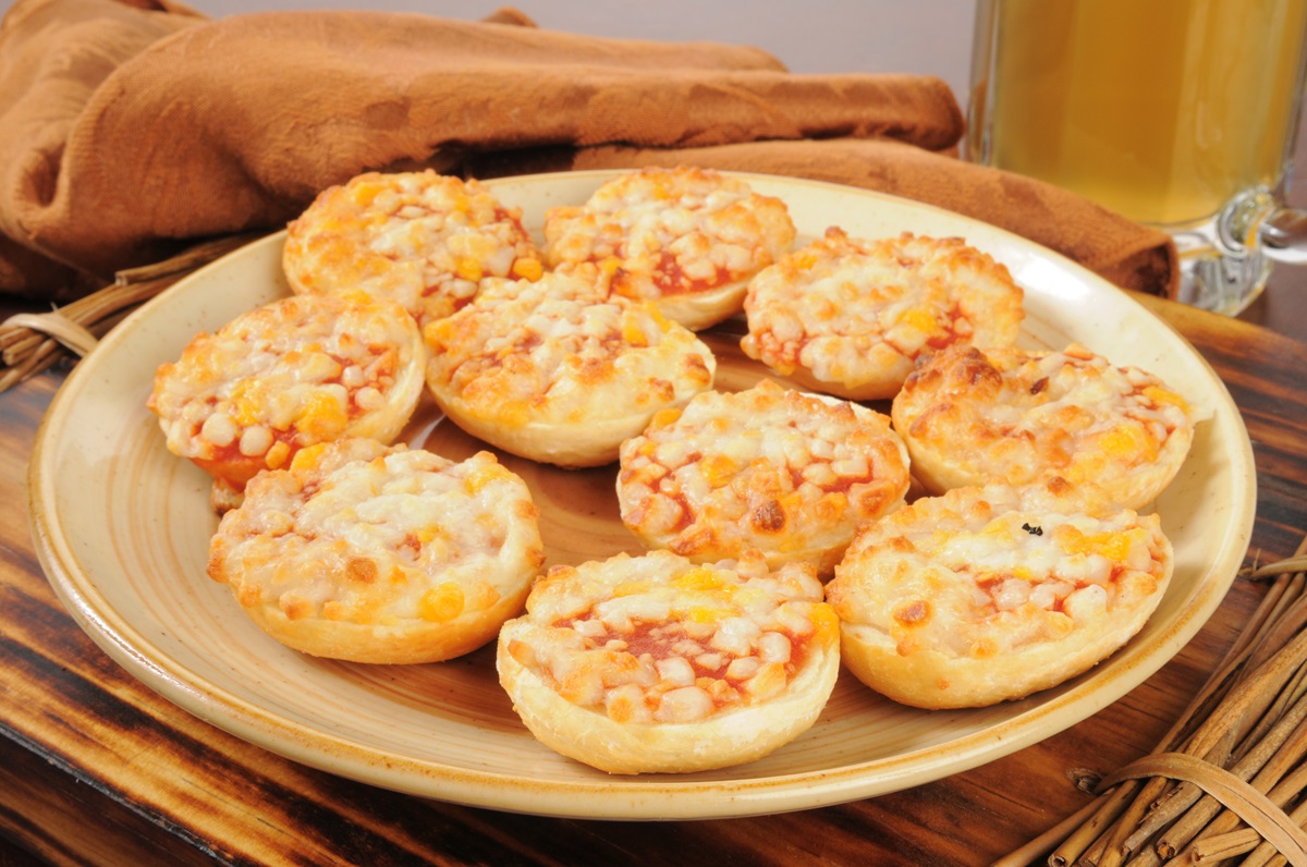 Mini pizzas en Airfryer